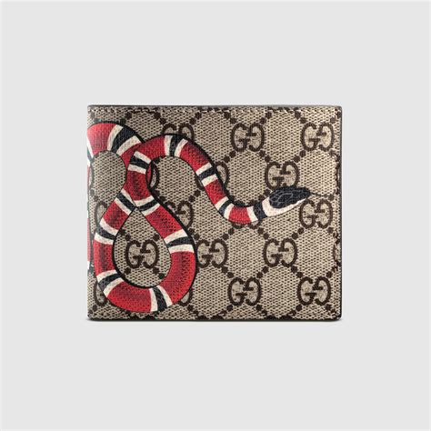 gucci belt with snake|gucci kingsnake print wallet.